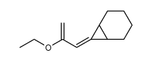 7-(2-ethoxyallylidene)bicyclo[4.1.0]heptane Structure