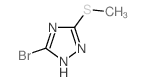 5-bromo-3-methylsulfanyl-1H-1,2,4-triazole Structure