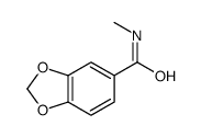 N-methyl-1,3-benzodioxole-5-carboxamide Structure