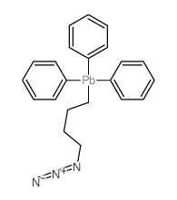 Plumbane,(4-azidobutyl)triphenyl- (8CI)结构式