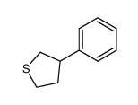 3-phenyltetrahydrothiophene结构式