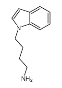 4-indol-1-ylbutan-1-amine Structure