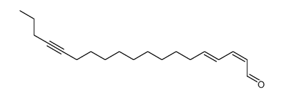 (2Z,4E)-nonadeca-2,4-dien-15-ynal结构式