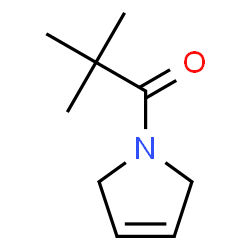 1-(2,5-dihydro-1H-pyrrol-1-yl)-2,2-dimethylpropan-1-one Structure