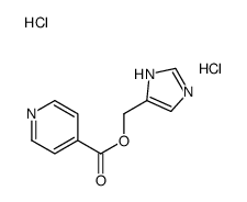 1H-imidazole-1,3-diium-4-ylmethyl pyridine-4-carboxylate,dichloride结构式
