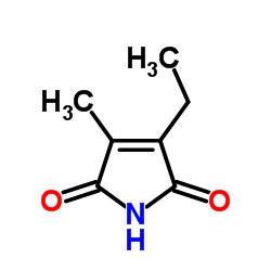 2-ethyl-3-methylmaleimide Structure