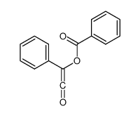 (2-oxo-1-phenylethenyl) benzoate结构式