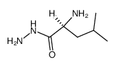 (S)-Leu-NHNH2 Structure