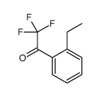 Ethanone, 1-(2-ethylphenyl)-2,2,2-trifluoro- (9CI) structure