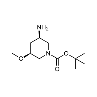 (3R,5S)-3-氨基-5-甲氧基哌啶-1-羧酸叔丁酯图片