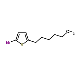 2-Bromo-5-hexylthiophene structure