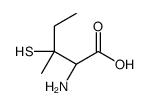 (2R,3R)-2-amino-3-methyl-3-sulfanylpentanoic acid Structure