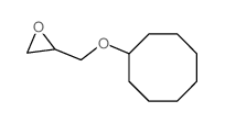 Oxirane,2-[(cyclooctyloxy)methyl]-结构式