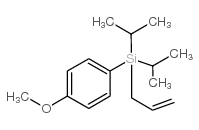 ALLYL(DIISOPROPYL)(4-METHOXYPHENYL)SILANE结构式