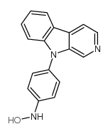 9-(4'-HYDROXYAMINOPHENYL)-9H-PYRIDO[3,4-B]INDOLE structure