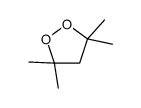 3,3,5,5-tetramethyldioxolane Structure