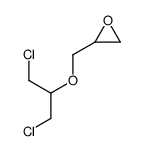 2-(1,3-dichloropropan-2-yloxymethyl)oxirane结构式