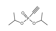 ethynylphosphonic acid diisopropyl ester Structure