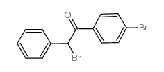 2-溴-1-(4-溴苯基)-2-苯乙酮结构式