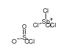 perchloroantimony(V) sulfochloridate结构式