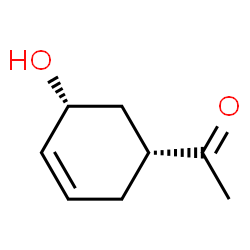 Ethanone, 1-[(1R,5R)-5-hydroxy-3-cyclohexen-1-yl]- (9CI)结构式