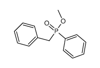 methyl benzyl(phenyl)phosphinate结构式