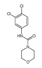 morpholine-4-carboxylic acid 3,4-dichloro-anilide结构式