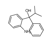 (+-)-1-<2-Amino-phenyl>-2-methyl-1-phenyl-propan-1-ol Structure