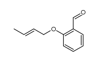 2-[(E)-(2-butenyl)oxy]benzaldehyde Structure