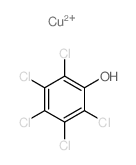 2,3,4,5,6-pentachlorophenol Structure