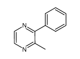 2-Methyl-3-phenylpyrazine structure