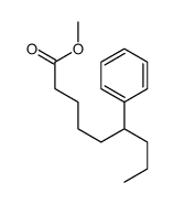6-Phenylnonanoic acid methyl ester结构式