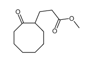 methyl 3-(2-oxocyclooctyl)propanoate结构式