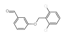 3-[(2,6-DICHLOROBENZYL)OXY]BENZALDEHYDE structure