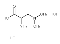 4-aza-dl-leucine dihydrochloride Structure