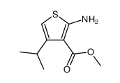 3-Thiophenecarboxylicacid,2-amino-4-(1-methylethyl)-,methylester(9CI) picture