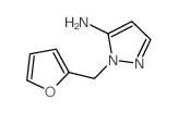 1-(FURAN-2-YLMETHYL)-1H-PYRAZOL-5-AMINE structure