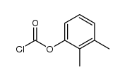 2,3-dimethylphenyl chloroformate结构式