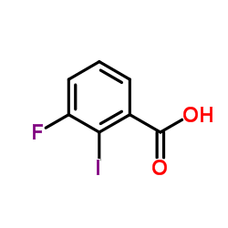 3-氟-2-碘苯甲酸结构式