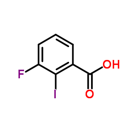 3-Fluoro-2-iodobenzoic acid Structure