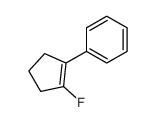 (2-fluorocyclopenten-1-yl)benzene结构式