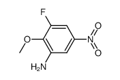 3-fluoro-2-methoxy-5-nitro-aniline结构式