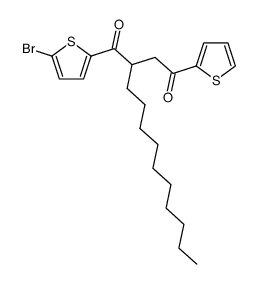 1-(5-bromothien-2-yl)-2-decyl-4-thien-2-ylbutane-1,4-dione Structure