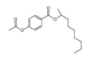 [(2R)-nonan-2-yl] 4-acetyloxybenzoate结构式