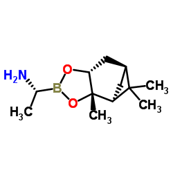 (R)-BoroAla-(+)-Pinanediol结构式