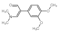 2-(3,4-DIMETHOXYPHENYL)-3-(DIMETHYLAMINO)ACROLEIN structure