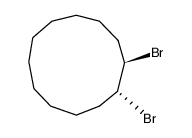 trans-1,2-dibromocyclododecane结构式