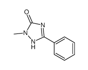 2-methyl-5-phenyl-1H-1,2,4-triazol-3-one Structure