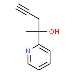 2-(2-Pyridyl)-4-pentyn-2-ol Structure