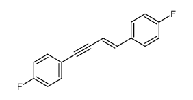 1-fluoro-4-[4-(4-fluorophenyl)but-1-en-3-ynyl]benzene Structure